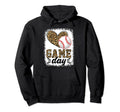 Leopard Baseball Softball Funny Mom Mama Hoodie - Streetwear Style Unisex - T-Shirt, Sweatshirt, Hoodie