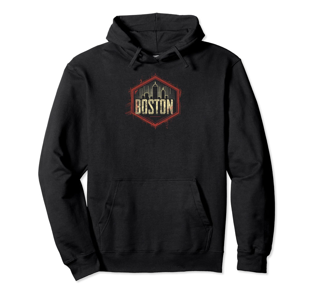 Boston Grit 90S Grunge Urbandecay Mens Hoodie - Custom Art Print Men Women - T-Shirt, Sweatshirt, Hoodie