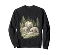 Grizzly Bears Wilderness 1990 Sweatshirt - Casual Everyday Wear for Adults - T-Shirt, Sweatshirt, Hoodie