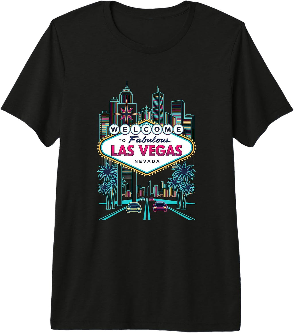 Las Vegas Nevada Travel Casino Souvenir Vacation - Adult & Kids T-Shirts, Sweatshirts & Hoodies apparel design preview 1