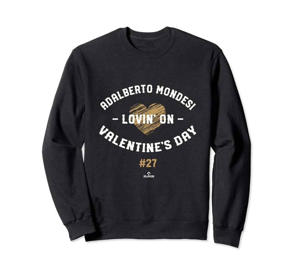 Adalberto Mondesi Lovin Valentines Sweatshirt - Graphic Print Men Women - T-Shirt, Sweatshirt, Hoodie