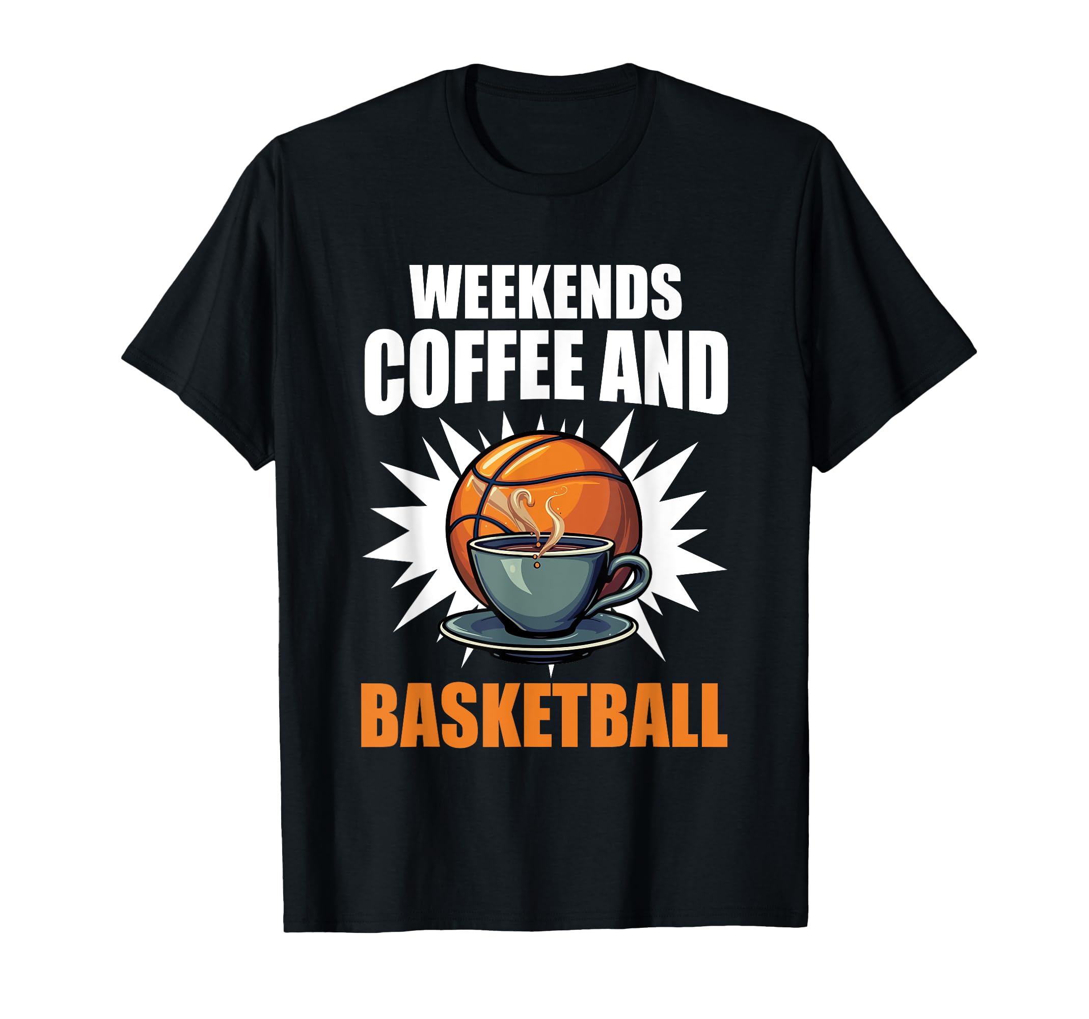 Fathers Day Basketball Dad Game Day T-Shirt - Custom Art Print Unisex - T-Shirt, Sweatshirt, Hoodie