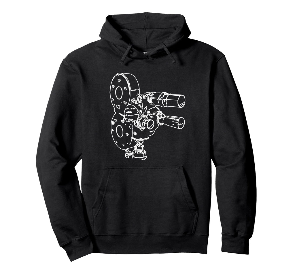 Film Camera Video Camera Oldschool Hoodie - Aesthetic Graphic for Adults - T-Shirt, Sweatshirt, Hoodie