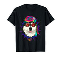 Tie Dye Hippie Alaskan Malamute T-Shirt - Minimalist Print for Adults - T-Shirt, Sweatshirt, Hoodie