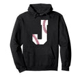 J Baseball Initial Personalized Letter Name Hoodie - Trendy Graphic Unisex - T-Shirt, Sweatshirt, Hoodie