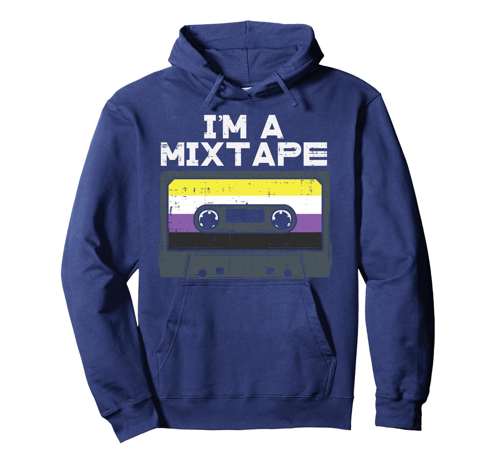 Im Mixtape Cassette Lgbtq Non Hoodie - Casual Everyday Wear Men Women - T-Shirt, Sweatshirt, Hoodie