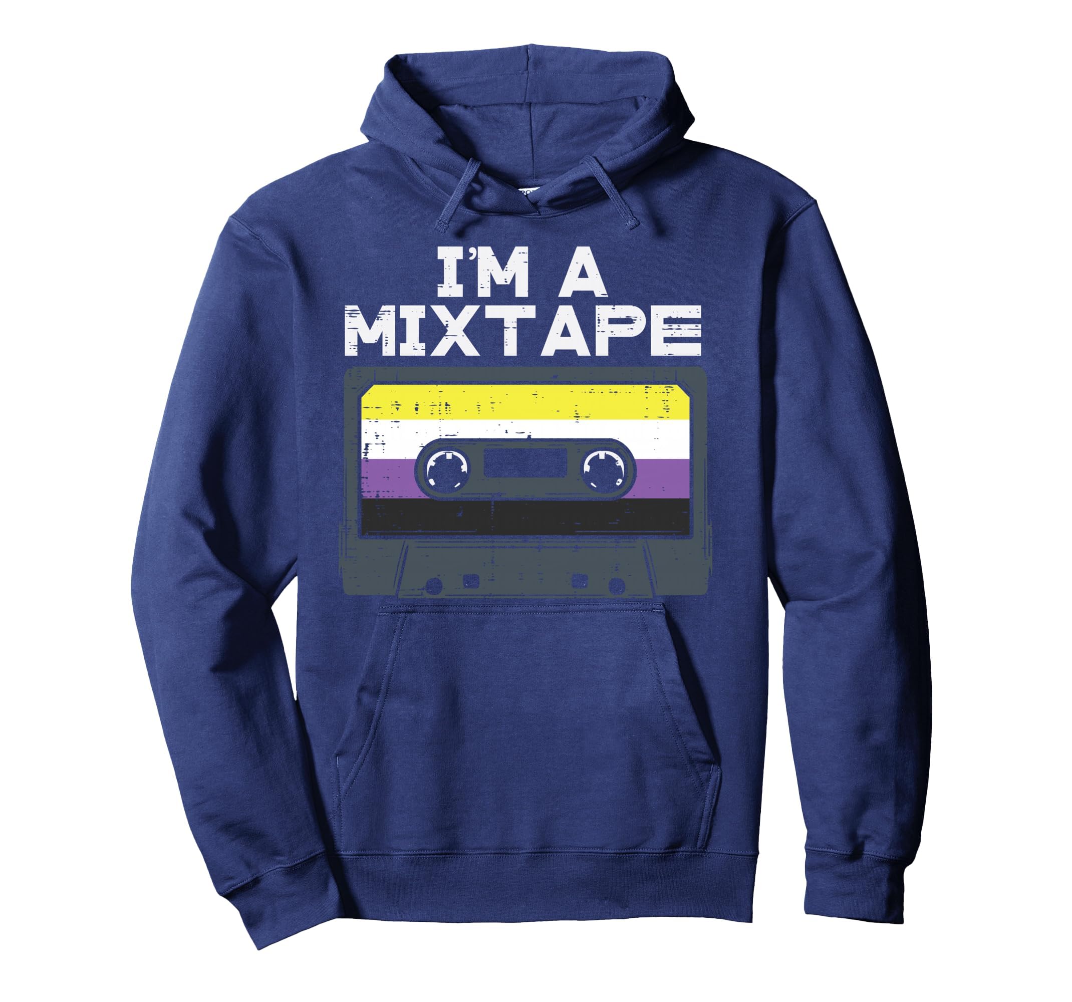 Im Mixtape Cassette Lgbtq Non Hoodie - Casual Everyday Wear Men Women - T-Shirt, Sweatshirt, Hoodie