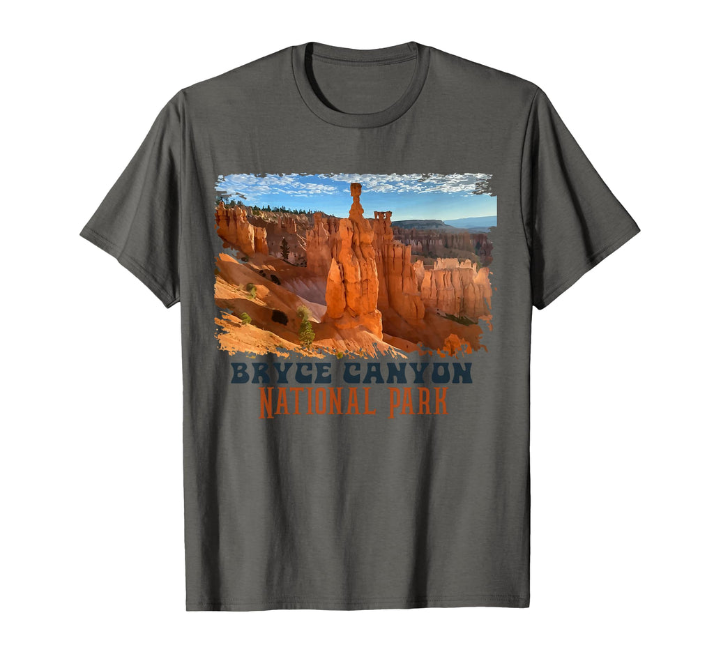 Bryce Canyon National Park Trail T-Shirt - Trendy Graphic Men Women - T-Shirt, Sweatshirt, Hoodie