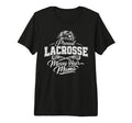 Lacrosse Mama Pride Messy Bun Game T-Shirt - Minimalist Print Men Women - T-Shirt, Sweatshirt, Hoodie