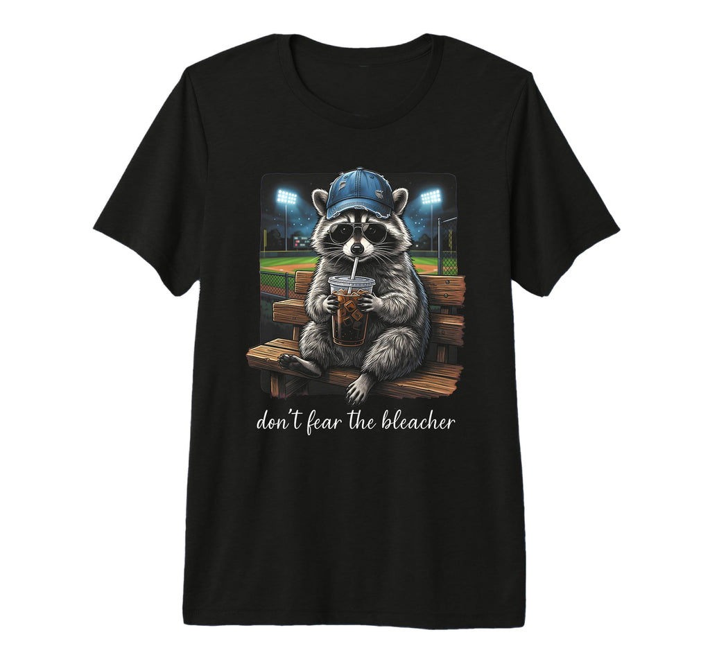 Dont Fear Bleacher Fun Baseball Mama T-Shirt - Minimalist Print for Adults - T-Shirt, Sweatshirt, Hoodie