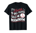 Baseball Grandma Grandmother T-Shirt - Fun Novelty Design for Adults - T-Shirt, Sweatshirt, Hoodie
