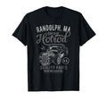 Randolph Ma Usa Hotrod Distressed Car T-Shirt - Novelty Apparel Unisex - T-Shirt, Sweatshirt, Hoodie