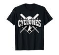 Cyclones Baseball Back To School Spirit T-Shirt - Aesthetic Graphic Unisex - T-Shirt, Sweatshirt, Hoodie