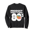 Oldschool Cassette Tape 80S Sweatshirt - Casual Everyday Wear for Adults - T-Shirt, Sweatshirt, Hoodie