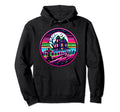 Neon Nightmare 80S Horror Haunt Hoodie - Fun Novelty Design Men Women - T-Shirt, Sweatshirt, Hoodie