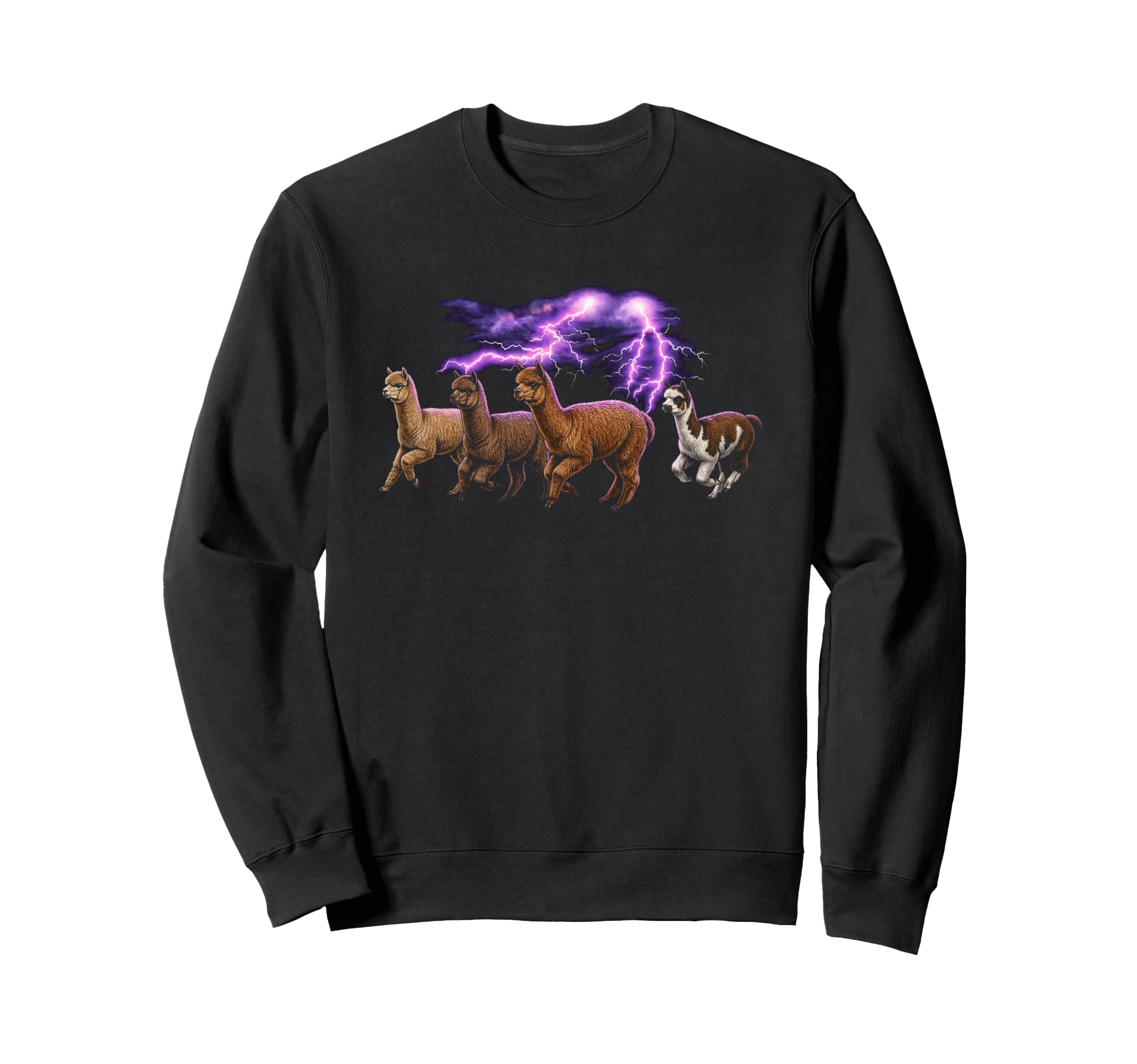 Alpaca 90S Funny Alpaca Lover 80S Sweatshirt - Novelty Apparel for Adults - T-Shirt, Sweatshirt, Hoodie