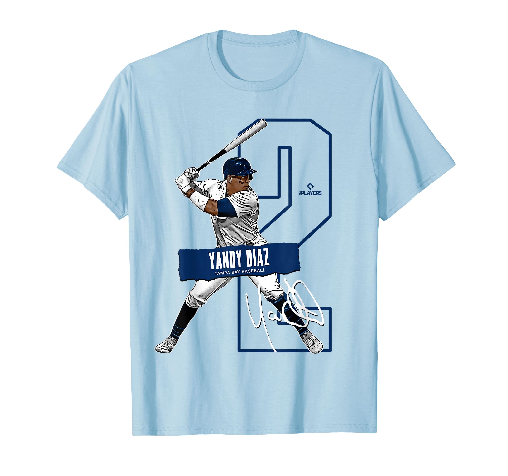 Yandy D Az Tampa Bay Baseball Players T-Shirt - Trendy Graphic Unisex - T-Shirt, Sweatshirt, Hoodie