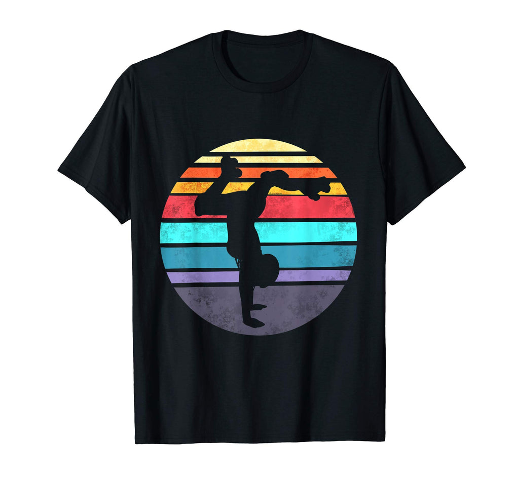 Roller Skater Handstand Sunset T-Shirt - Novelty Apparel Men Women - T-Shirt, Sweatshirt, Hoodie