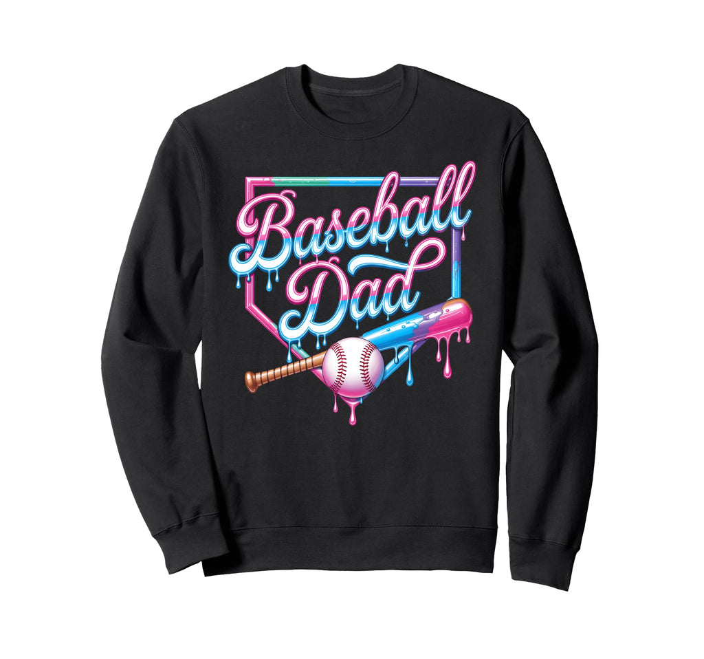 Funny Dada Dad Fathers Day Baseball Sweatshirt - Novelty Apparel Men Women - T-Shirt, Sweatshirt, Hoodie