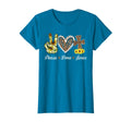 Leopard Peace Love Jesus Lovers Christ T-Shirt - Trendy Graphic Unisex - T-Shirt, Sweatshirt, Hoodie