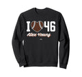 I Heart Baseball Alex Young New York Sweatshirt - Aesthetic Graphic Unisex - T-Shirt, Sweatshirt, Hoodie