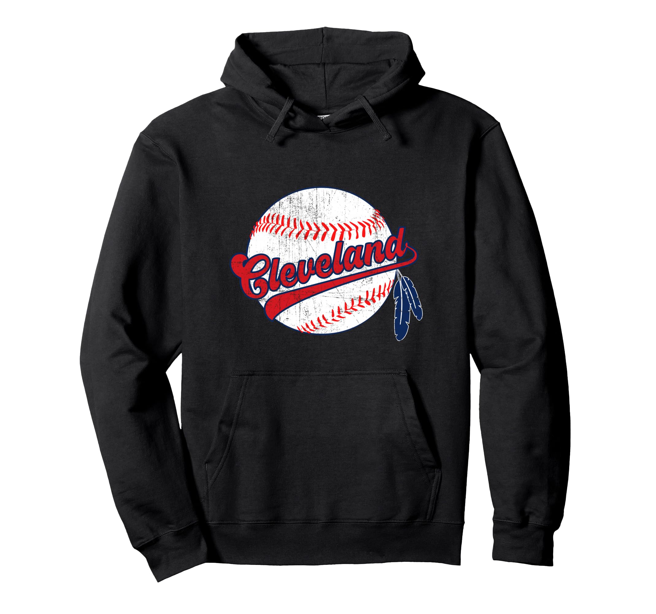 Cleveland Baseball Hoodie - Aesthetic Graphic for Adults - T-Shirt, Sweatshirt, Hoodie
