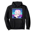 Emo Anime Sad Vaporwave Aesthetic Glitch Hoodie - Custom Art Print Unisex - T-Shirt, Sweatshirt, Hoodie