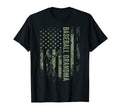 Usa Camouflage Proud Baseball T-Shirt - Aesthetic Graphic for Adults - T-Shirt, Sweatshirt, Hoodie