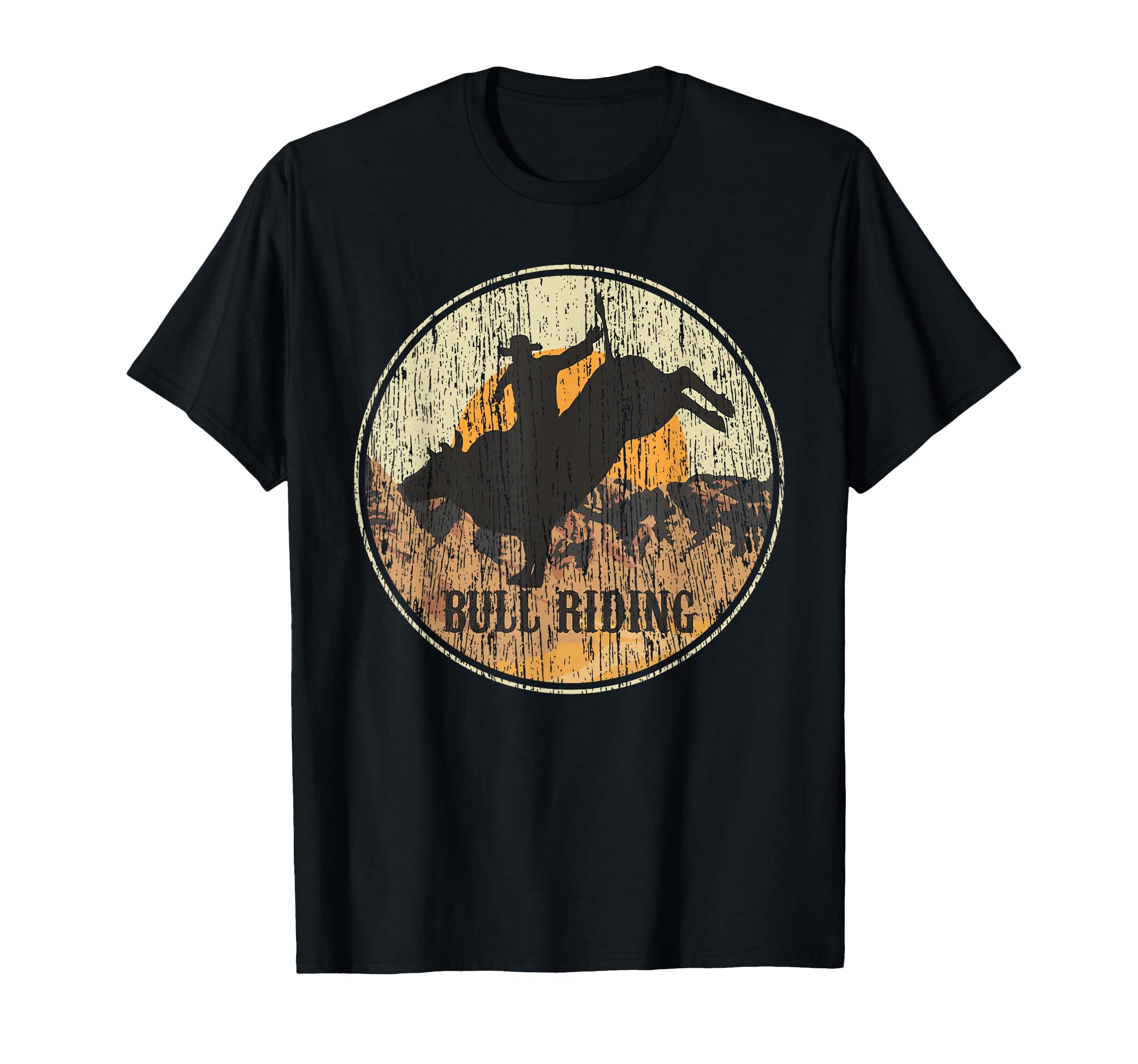 Bullriding Rodeo Western Country Gift T-Shirt - Unique Graphic Unisex - T-Shirt, Sweatshirt, Hoodie