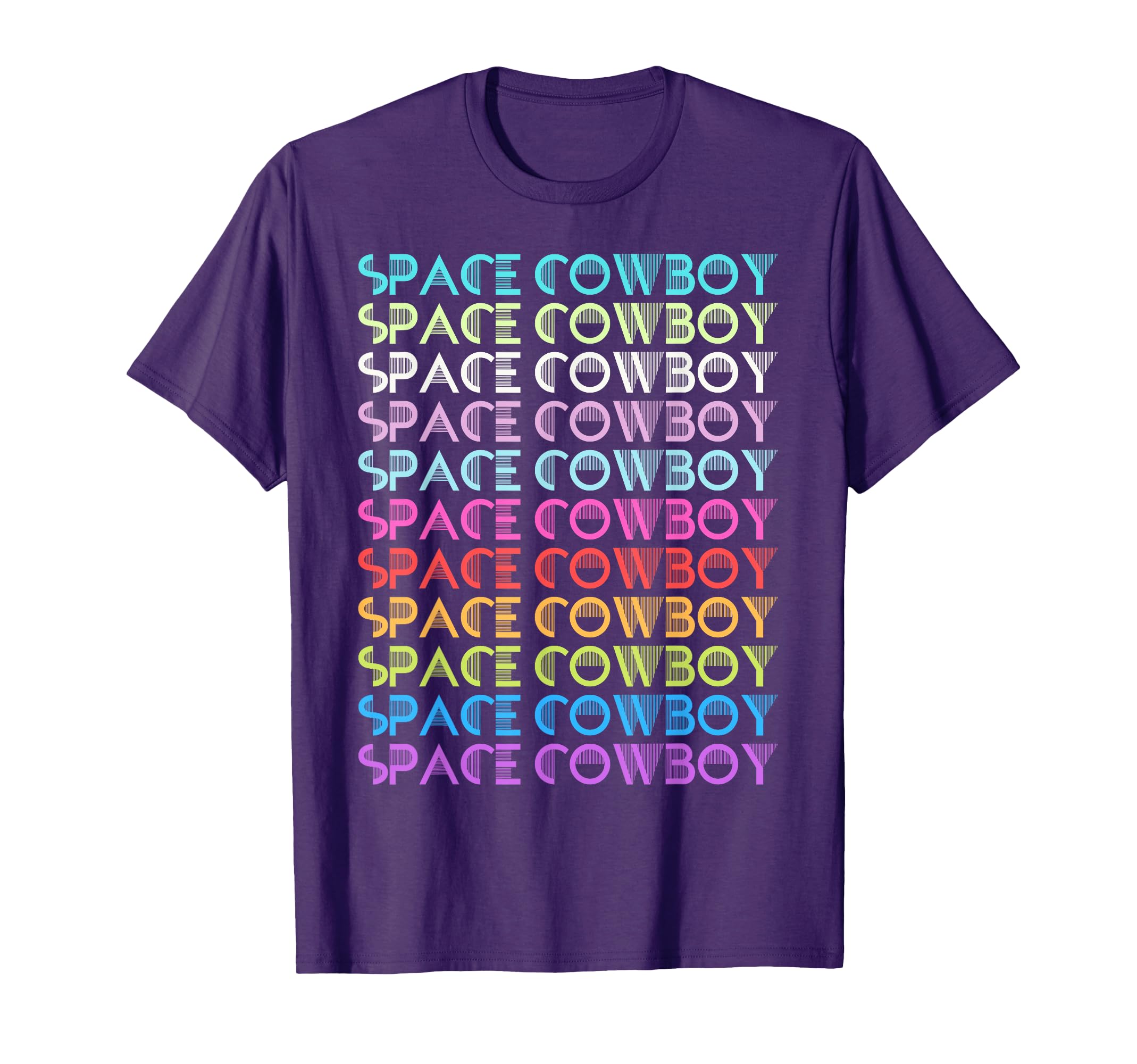 Howdy Cosmic Space Cow Rodeo Country T-Shirt - Fun Novelty Design Unisex - T-Shirt, Sweatshirt, Hoodie