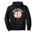 Nolan Arenado Flag Patriotic St Hoodie - Casual Everyday Wear Men Women - T-Shirt, Sweatshirt, Hoodie