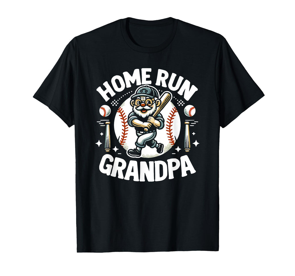 Baseball Grandpa Grandfather Gramps T-Shirt - Unique Graphic Men Women - T-Shirt, Sweatshirt, Hoodie