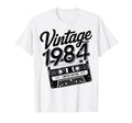 40 Year Old Gifts 1984 40Th Birthday T-Shirt - Aesthetic Graphic Men Women - T-Shirt, Sweatshirt, Hoodie
