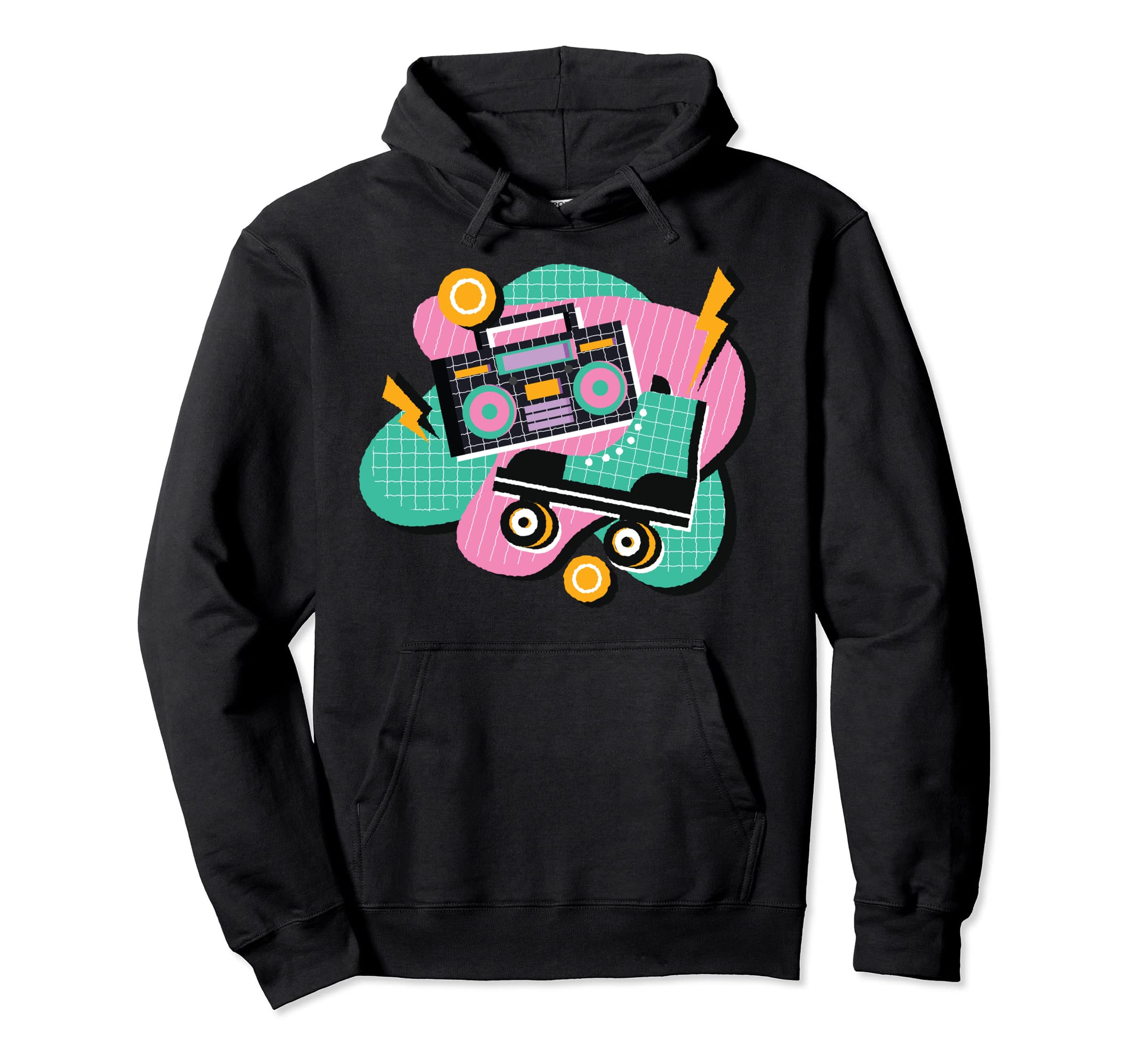 70S 80S Roller Skates Roller Skating Hoodie - Custom Art Print Men Women - T-Shirt, Sweatshirt, Hoodie