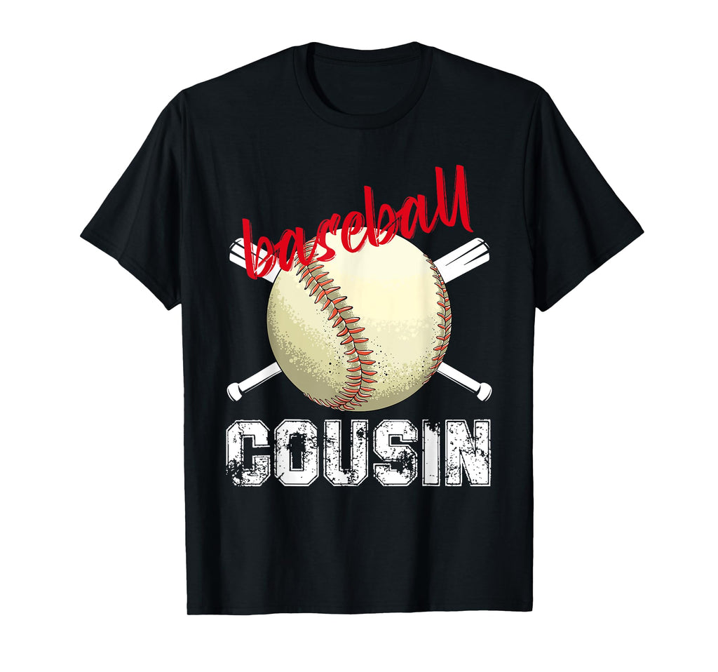 Proud Baseball Cousin Baseball Biggest T-Shirt - Trendy Graphic for Adults - T-Shirt, Sweatshirt, Hoodie