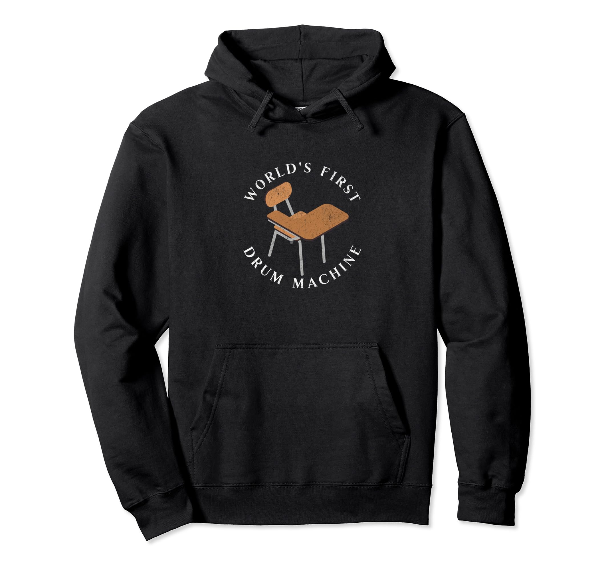Worlds First Drum Machine Old School Hoodie - Unique Graphic Men Women - T-Shirt, Sweatshirt, Hoodie