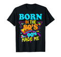 Born 80S But 90S Made Me Cassette Tape T-Shirt - Graphic Print for Adults - T-Shirt, Sweatshirt, Hoodie
