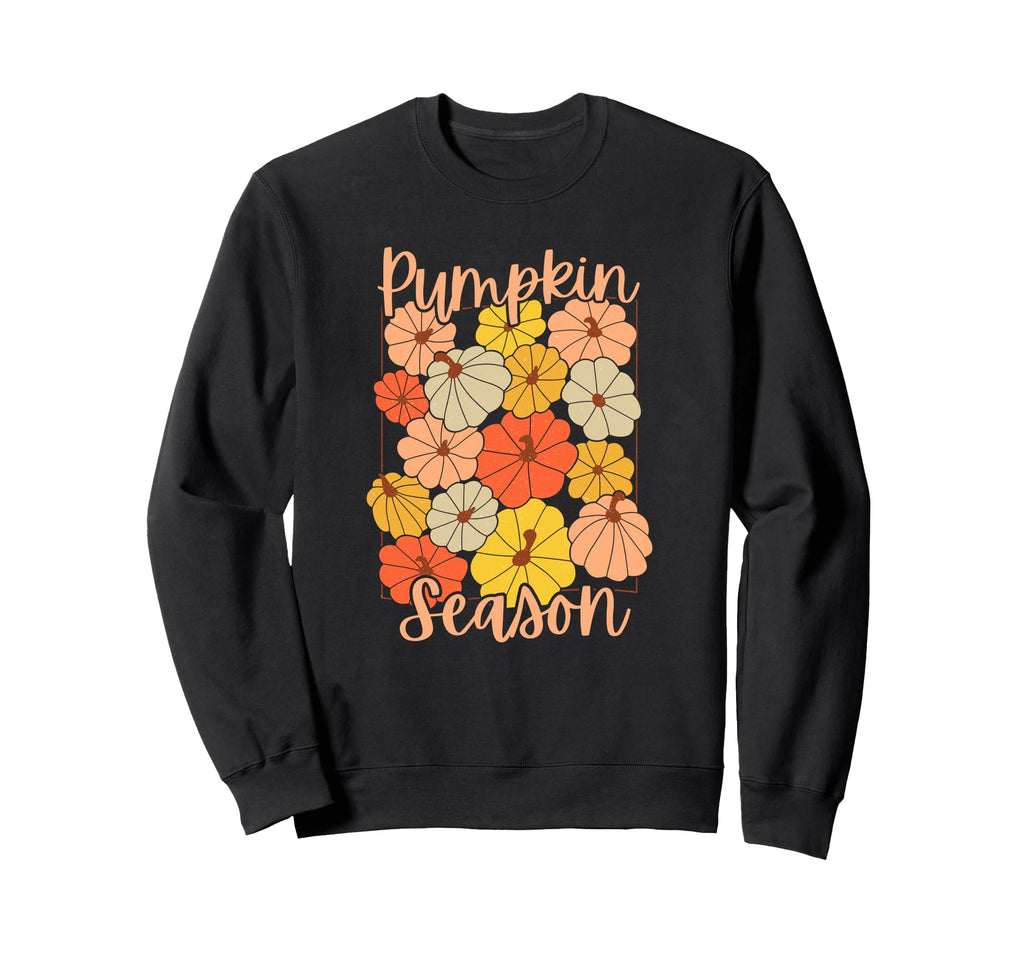 Pumpkin Season Weather Pumpkins Sweatshirt - Novelty Apparel Men Women - T-Shirt, Sweatshirt, Hoodie