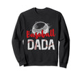 Baseball Dada Fathers Day Dad Sweatshirt - Trendy Graphic for Adults - T-Shirt, Sweatshirt, Hoodie