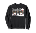 Baseball Mom Leopard Mom Baseball Sweatshirt - Streetwear Style Men Women - T-Shirt, Sweatshirt, Hoodie