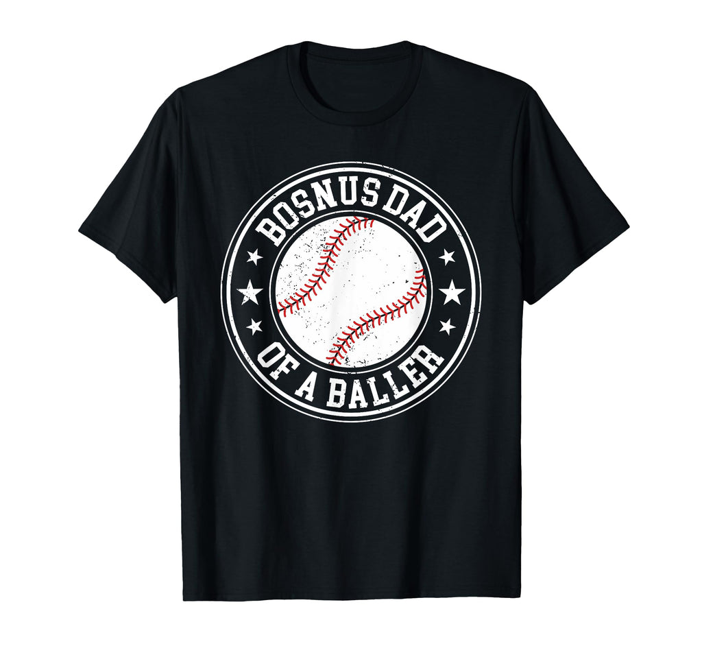 Bonus Dad Baseball Dad Fathers Day T-Shirt - Aesthetic Graphic Men Women - T-Shirt, Sweatshirt, Hoodie