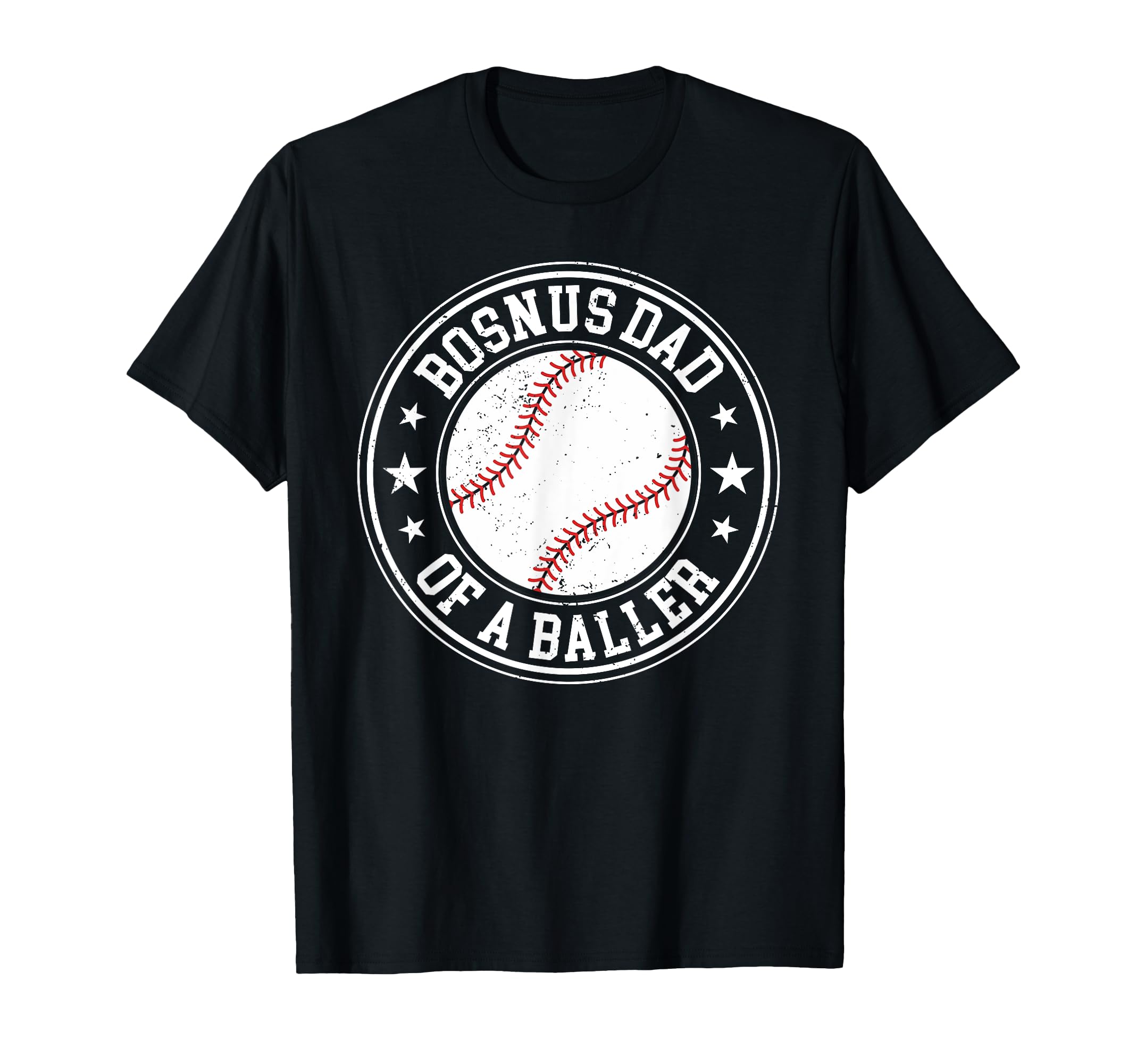 Bonus Dad Baseball Dad Fathers Day T-Shirt - Aesthetic Graphic Men Women - T-Shirt, Sweatshirt, Hoodie