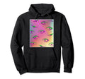 Kidcore Aesthetic Weirdcore Eyes Hoodie - Novelty Apparel for Adults - T-Shirt, Sweatshirt, Hoodie