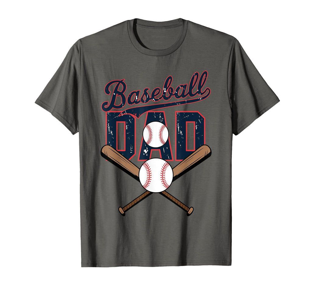 Baseball Dad Fathers Day Game Day T-Shirt - Aesthetic Graphic Unisex - T-Shirt, Sweatshirt, Hoodie