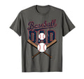 Baseball Dad Fathers Day Game Day T-Shirt - Aesthetic Graphic Unisex - T-Shirt, Sweatshirt, Hoodie