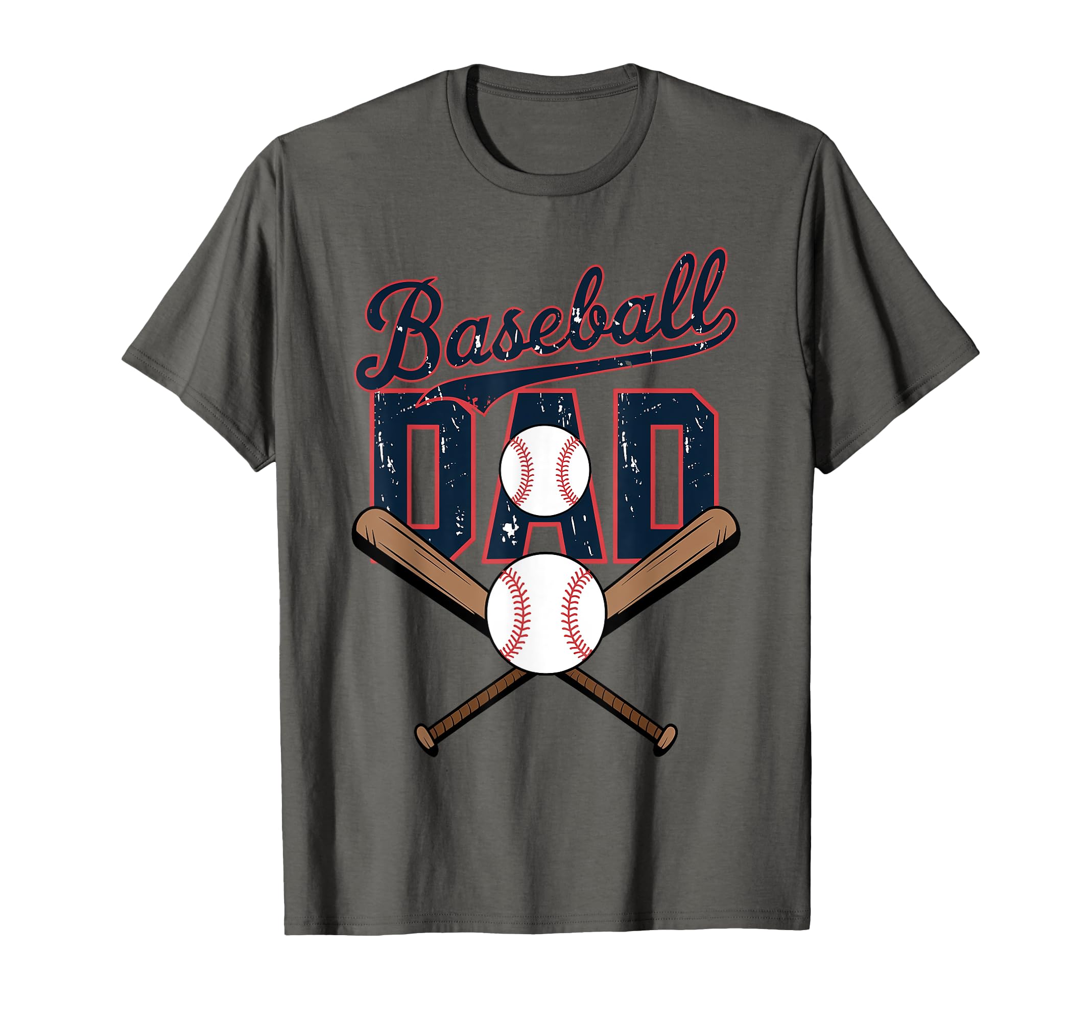 Baseball Dad Fathers Day Game Day T-Shirt - Aesthetic Graphic Unisex - T-Shirt, Sweatshirt, Hoodie