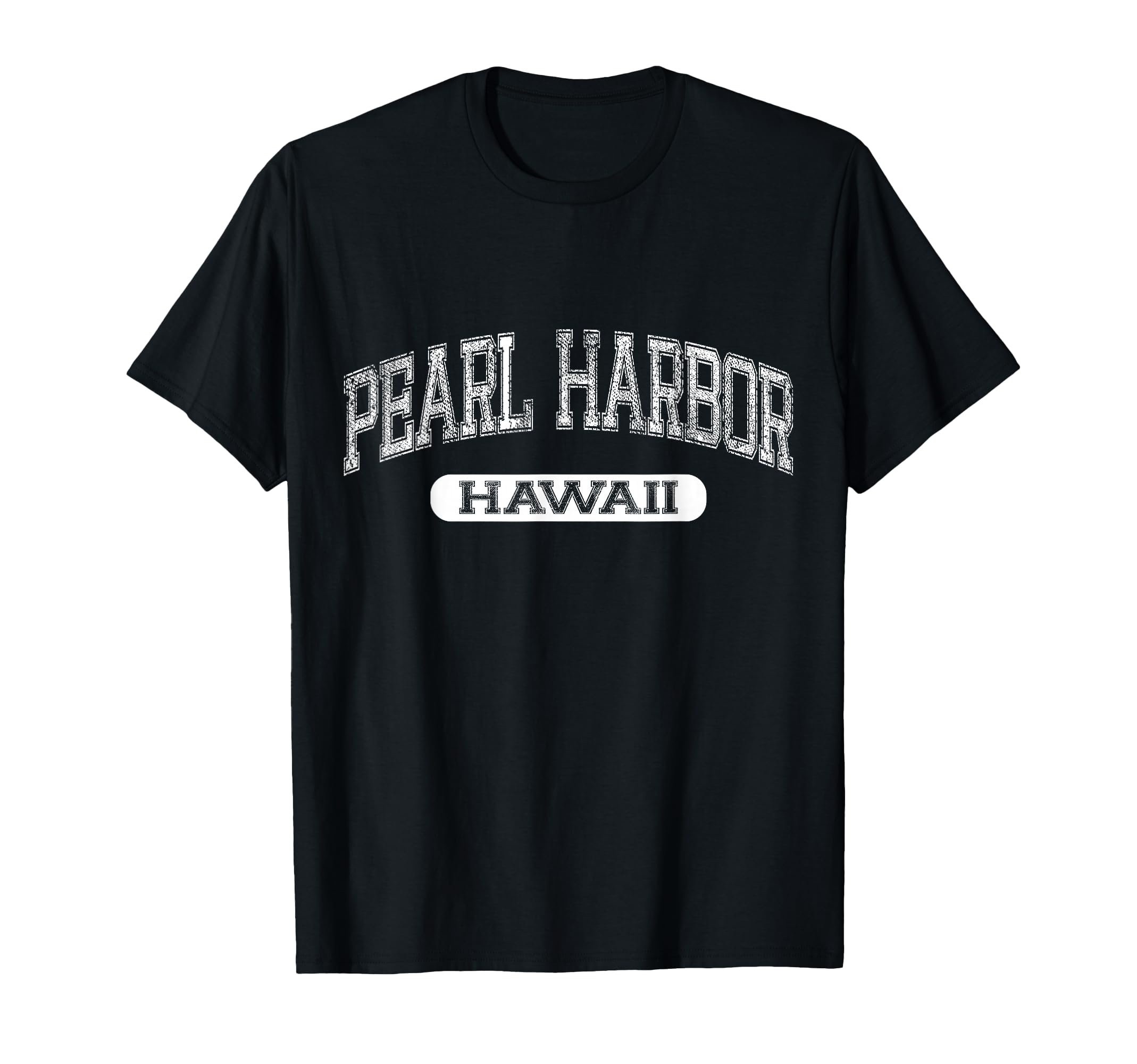 Pearl Harbor Hawaii Varsity Text T-Shirt - Streetwear Style Men Women - T-Shirt, Sweatshirt, Hoodie