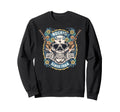 Rockin Since 1984 Skull Birthday Sweatshirt - Minimalist Print Unisex - T-Shirt, Sweatshirt, Hoodie
