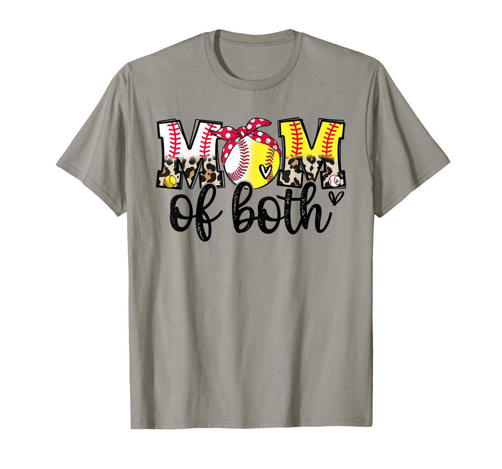 Mom Both Baseball Mom Softball Mama T-Shirt - Streetwear Style for Adults - T-Shirt, Sweatshirt, Hoodie