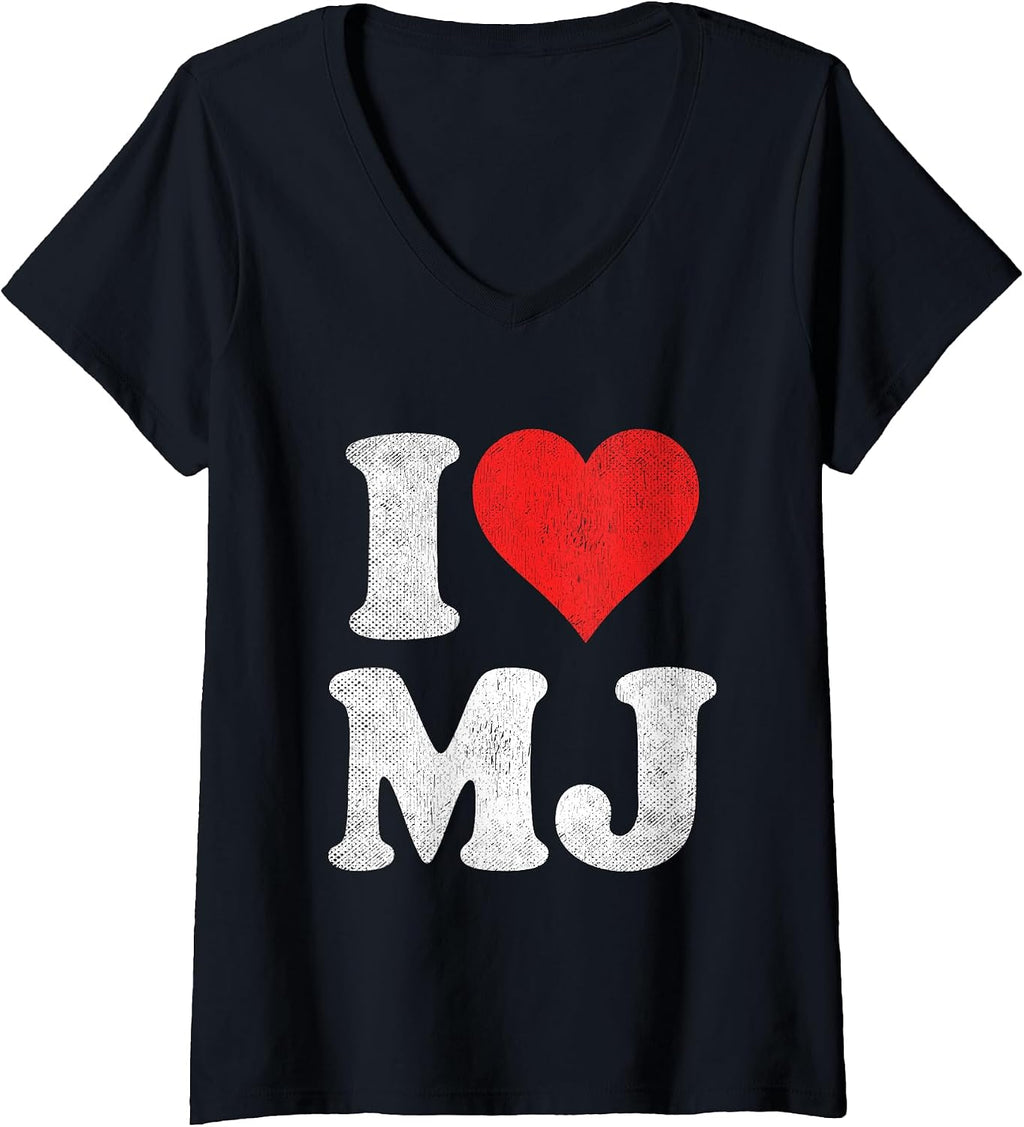 I Heart M J Merchandise For Men Women Kids - Adult & Kids T-Shirts, Sweatshirts & Hoodies apparel design preview 1